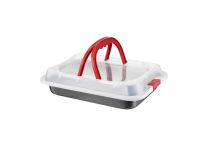 Pekač za pecivo s pvc pokrovom, 36 x 23cm, Ilag 
