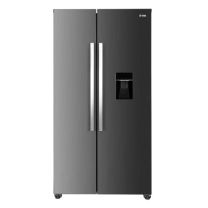 Hladilnik ameriški VOX SBS 6015 IX E, višina 177 cm, širina 90 cm, hlajenje 288 L, zamrzovanje 151 L, inox