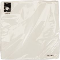 Serviete papirnate bele, 33x33cm, 40/1 
