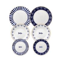Krožnik garnitura Madison Sardinia 18/1, porcelan