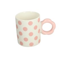 Lonček Iris Daisy Rosa, 340ml, porcelan 

