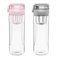 Steklenica za vodo z nastavkom za sadje, 840 ml, pvc