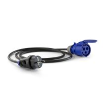 Podaljšek adapter ŠUKO - CEE 3P HO7RN-F 3x1.5mm dolžina 1,5m IP44 Commel
