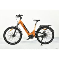 Električno kolo MS Energy Mokosha oranžno, 70 Nm navora, baterija 48 V, 576 Wh, pnevmatike 27,5", doseg do 120 km