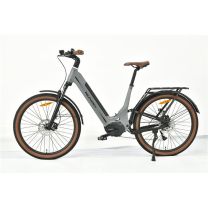 Električno kolo MS Energy Mokosha siv, 70 Nm navora, baterija 48 V, 576 Wh, pnevmatike 27,5", doseg do 120 km