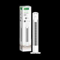 Ventilator stolpni Green Tech 50W, višina 78 cm, bel