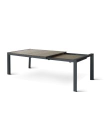 Miza vrtna aluminij/polwood 223,5/293x100 cm