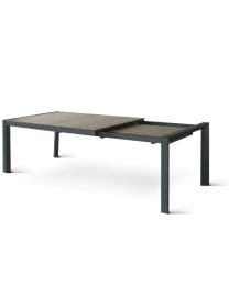 Miza vrtna aluminij/polwood 163,5/223x100 cm