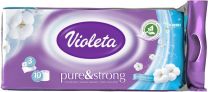 Papir toaletni rolice, Violeta Pure&strong, 3 sl., 10/1
