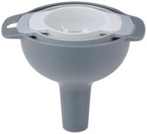 Lijak s cedilom set 3/1, 9,5x13cm / 8,x11cm / 6x10cm, pvc 
