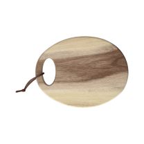 Deska Starbamboo akacija ovalna, 31x24cm
