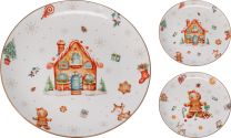 Krožnik plitki Cookie, 26,5 cm, porcelan