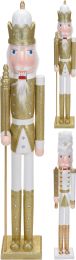 Hrestač figura zlato/bel 106 cm