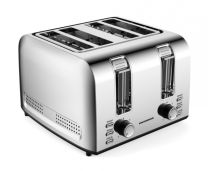 Opekač kruha Heinner Toast4Two HTP-4S1500SS, 1500 W, 4 rezine, inox