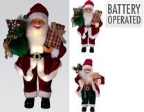 Figura božična božiček LED, 60 cm