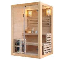 Savna finska Panorama za 2 osebi 130X120X200 cm 
