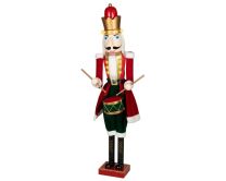 Hrestač figura rdeč LED 150 cm