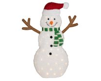 Figura božična snežak napihljiv LED, 107 cm
