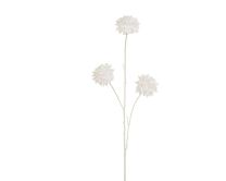 Umetno cvetje bela rožica 82 cm