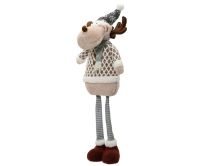 Figura jelenček rjavo/siv, 90 cm