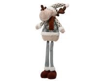 Figura jelenček rjavo/siv, 80 cm