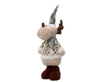 Figura jelenček rjavo/siv, 60 cm