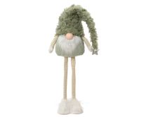Figura božična palček svetlo zelen, 80 cm