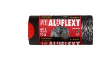 Vrečke za smeti s trakom Alufix, ALUFLEXY 60l / 10 kos, zelo elastične in močne 
