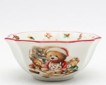 Skodelica Medvedki, porcelan, 0,8l, 16,5x6 cm
