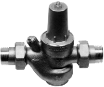 VENTIL REDUCIRNI 1/2" Dn 15, Z MANOMETROM+HOLANDEC, WATSS
regulacija gumb s skalo
