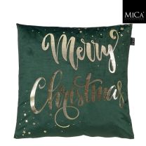 Blazina Merry Christmas zelena, 45×45cm