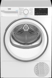 Sušilni stroj Beko B3T68230, 8kg, E klasa, toplotna črpalka, para, OptiSense, bela, G: 54,3cm