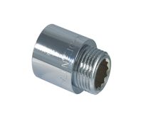 PODALJŠEK KROM 1/2" Dn 15x 30mm