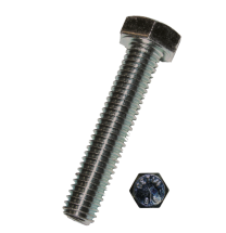 VIJAK DIN 933 NASTAVNI M 24X160  Zn 8.8 