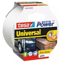 Trak lepilni večnamenski Tesa Extra Power, bel 25m x 50mm
