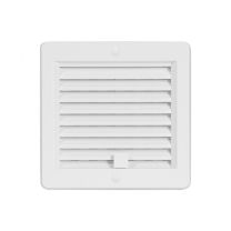 Zračnik vgradni 150*150U beli z regulacijo