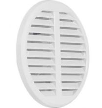 Zračnik univerzalni fi 175mm z regulacijo 125-160mm beli z mrež