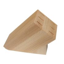 Stojalo za nože leseno veliko 25,5x18x8cm 
