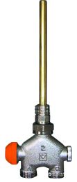 VENTIL 4P 1/2" DN15 mm RAVNI ZA DVOCEVNI SISTEM HERZ VUA-40, 1778341