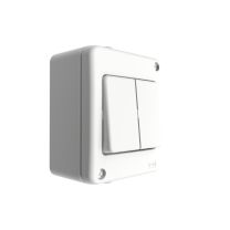 STIKALO SERIJSKO N/O FLUID BELO IP44