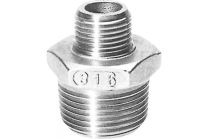 Tuljava inox red. 3/4" DN20 - 1/2" DN15 ZN