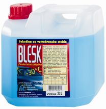 ČISTILEC STEKEL - BLESK -30 C ZIMSKO LETNI 3l