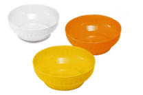 Skleda za solato 30cm, pvc, sort. barve 
