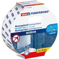 Trak lepilni obojestranski za ogledala Powerbond Mirror, bel, 5m x 38mm
