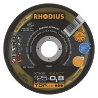 REZALKA 125x0.8x22.23 Fe/Inox  XTK 8, EXACT - RHODIUS
50/karton