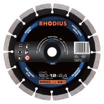 REZALKA DIAMANTNA 230x12.0x2.4x22.23 LD 40, ojačan cement, opeka, segmentna, PRO - RHODIUS