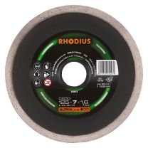 REZALKA DIAMANTNA 125x7.0x1.6x22.23 DG 50, keramika, ploščice, ALPHA - RHODIUS,