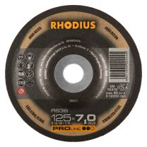 BRUSILKA 125x 7.0(6.0)x22.23 Fe/Inox RS 38, PRO - RHODIUS
25/karton