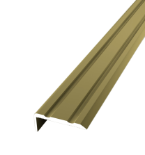 PROFIL KOTNI ALU 24,5x10x2,0mm, L-270cm, PF 236, zlat, samolepilni