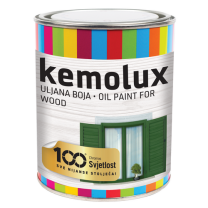 Barva Kemolux osnovna oljna 0,75l bela